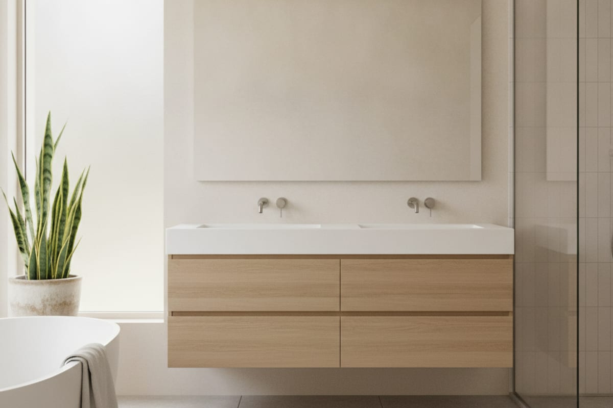 bathroom — shown at the hotel