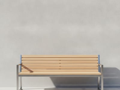 bench — visual dictionary illustration