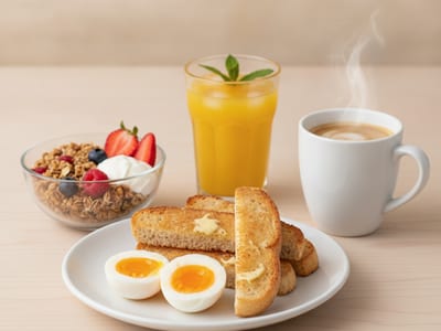 breakfast — visual dictionary illustration