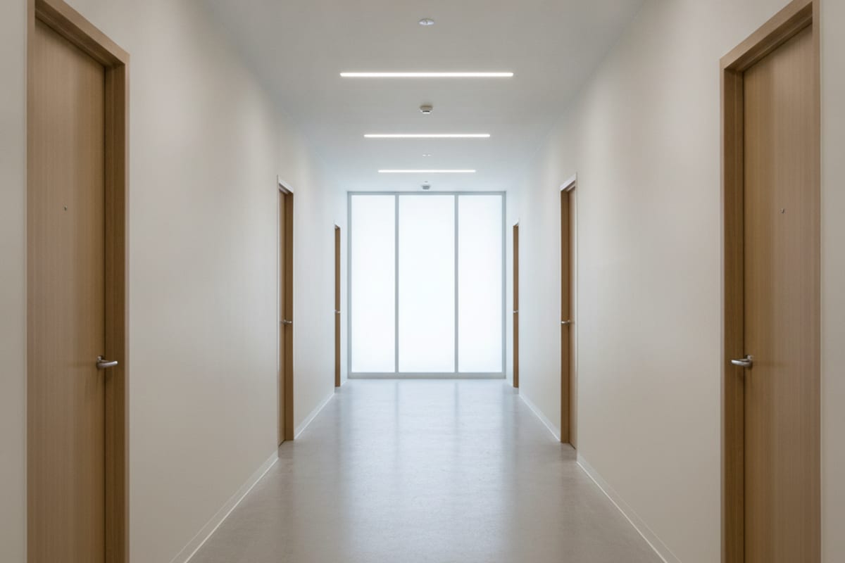 corridor — shown at the hotel