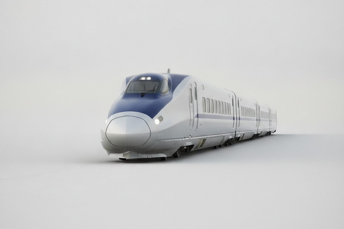 express — shown at the train station