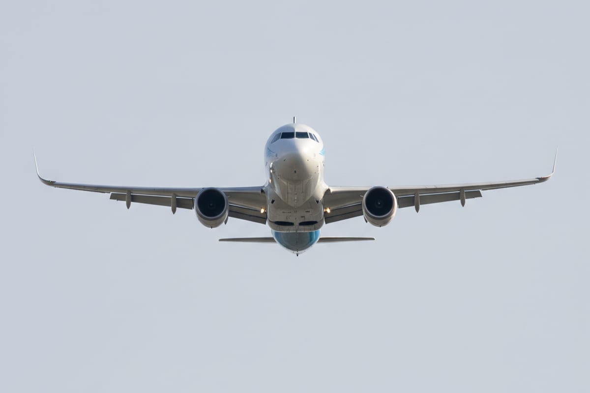 flight — shown at the airport