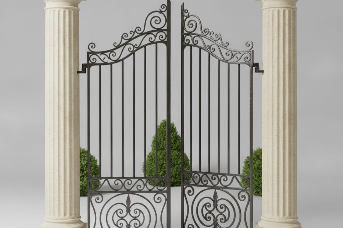 gate — shown at the airport