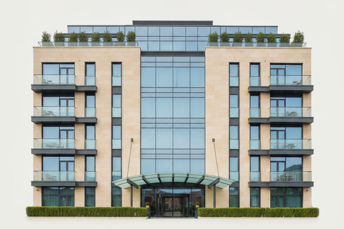 hotel — shown at the hotel