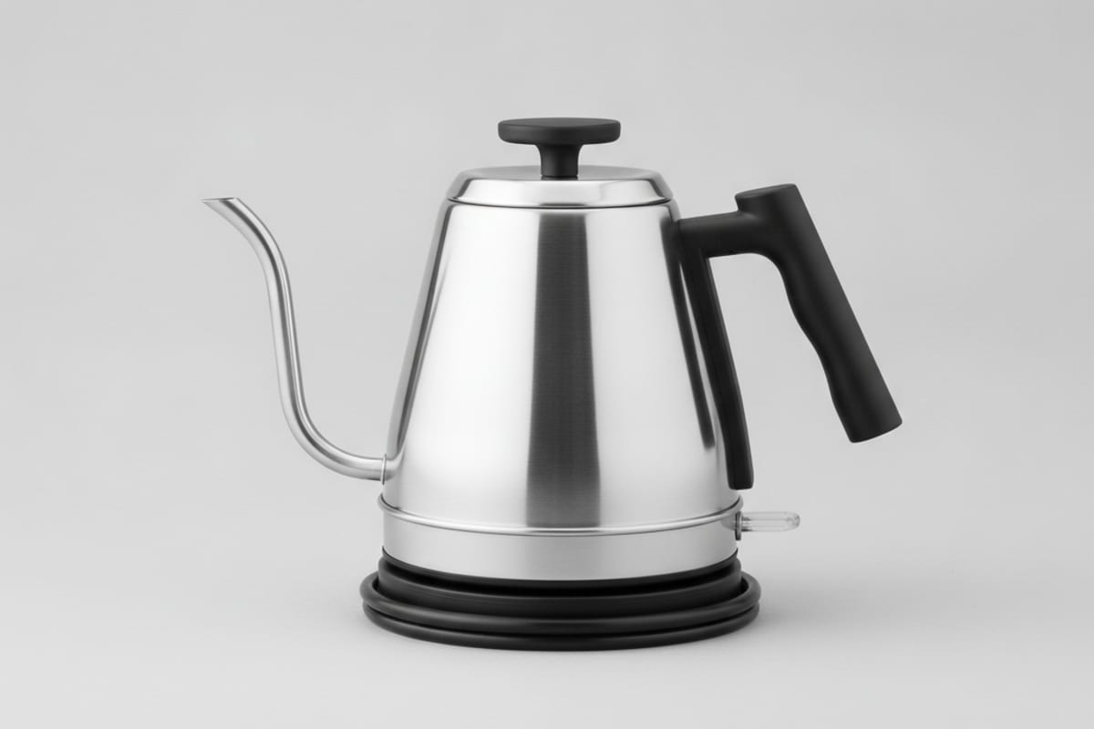 kettle — shown in the kitchen