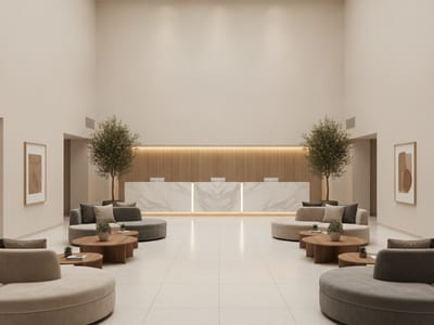lobby — visual dictionary illustration