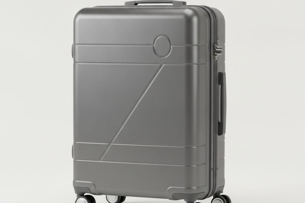 luggage — shown at the airport