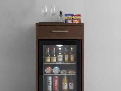 minibar — visual dictionary illustration