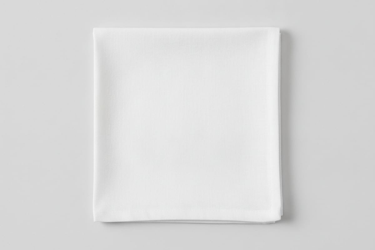 napkin — shown at the restaurant