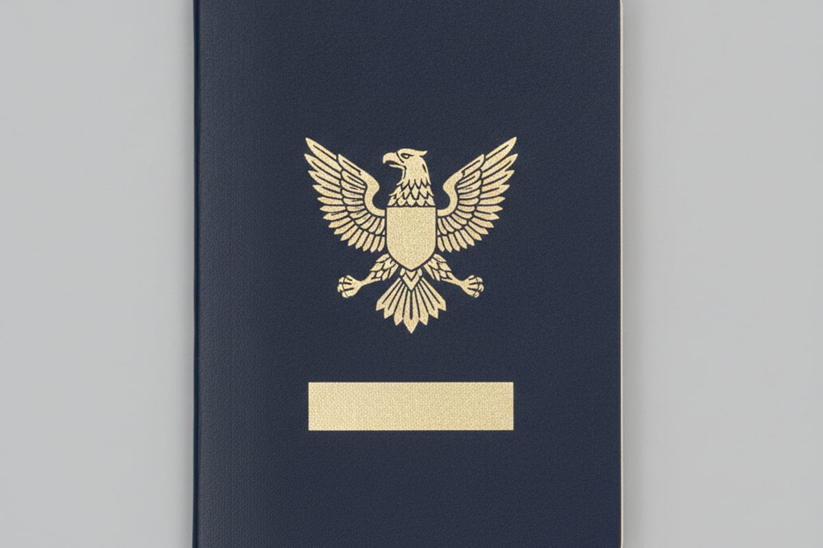 passport — shown at the airport
