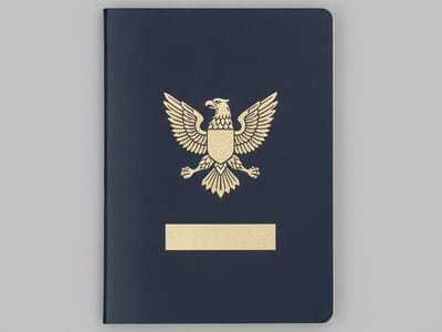 passport — visual dictionary illustration