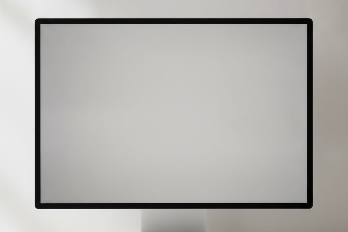 screen — shown at the airport