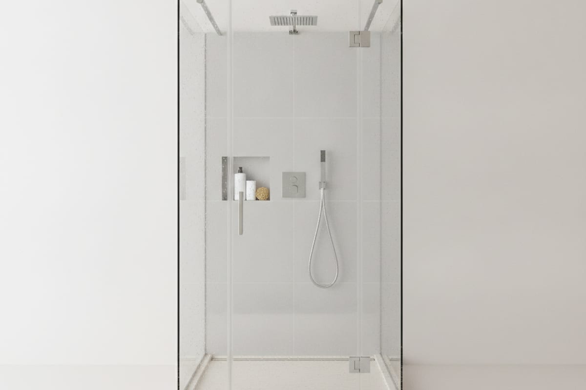 shower — shown at the hotel