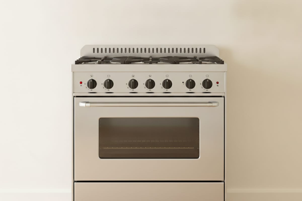 stove — shown in the kitchen