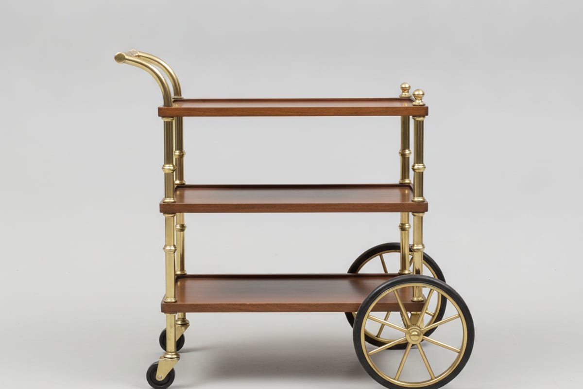 trolley — shown at the airport